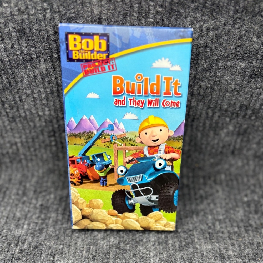 Bob the Builder Project - Build It and They Will Come (VHS,2005) Fully Tested!